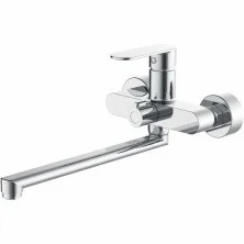 HAIBA Смеситель для ванны 220мм, хром HB-22590