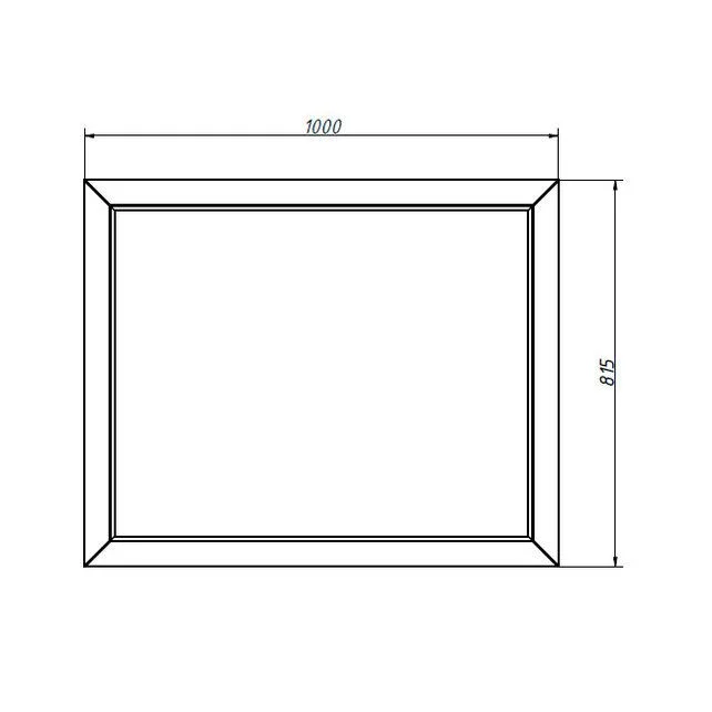 Приобрести caprigo зеркало albion promo 100 см, серое, эмаль