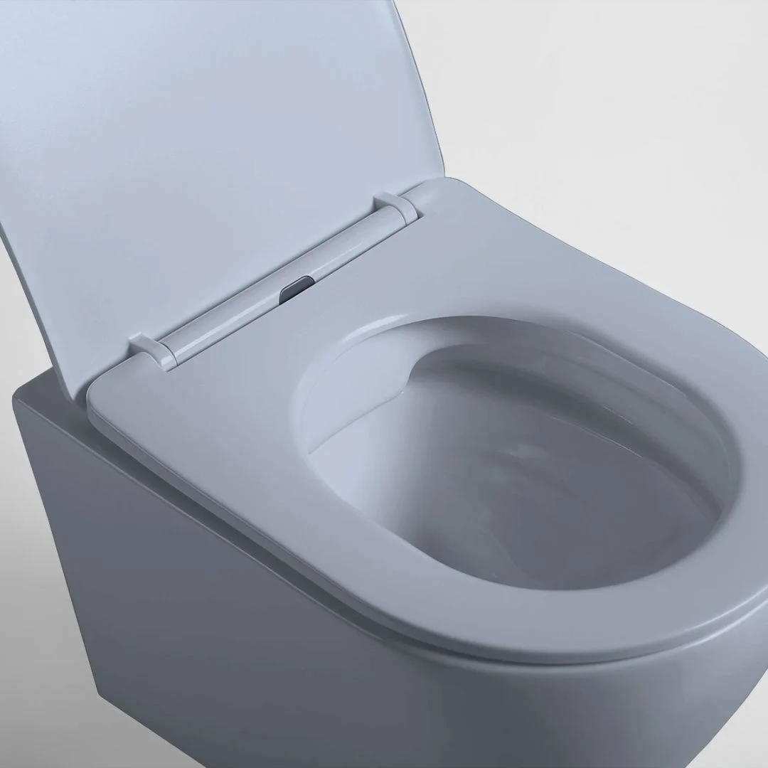 Приобрести vincea унитаз подвесной globo, ультратонкое сиденье, микролифт, голубой матовый vt1-14smo