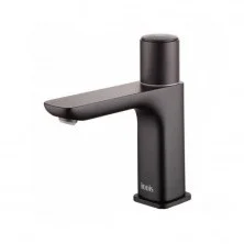 IDDIS Смеситель для раковины Slide Push Control 182мм, черный матовый SLIBLBTi01