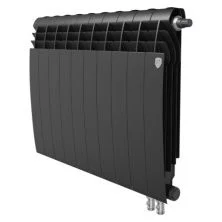 Royal Thermo Радиатор биметаллический BiLiner 500 /Noir Sable ( черный графит ) VR - 10 секц.