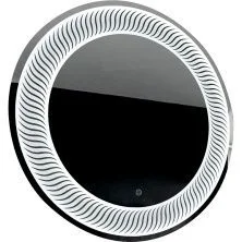 Continent Зеркало с подсветкой Mars 77х77 см, сенсорный включатель, белое