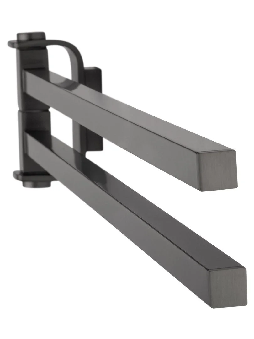 Приобрести полотенцедержатель поворотный wonzon & woghand lotte, темный графит (ww-8331-bgm)