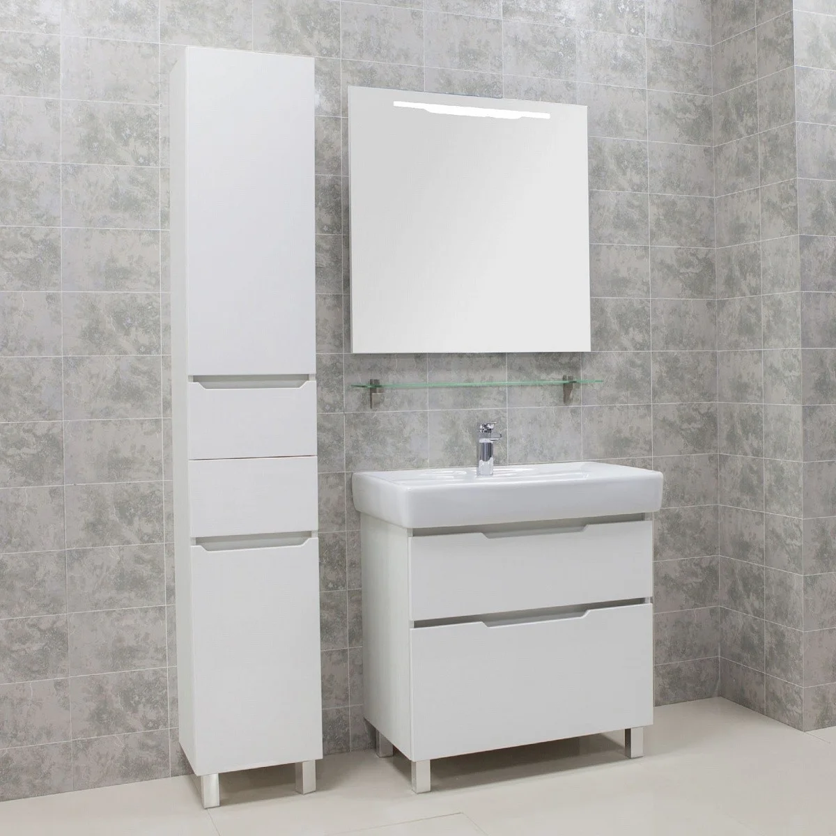 Приобрести зеркало акватон дакота 80 см с подсветкой 1a203102da010