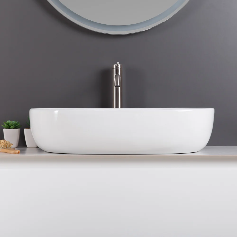 Приобрести belbagno накладная раковина 41х59 см, белая bb1084