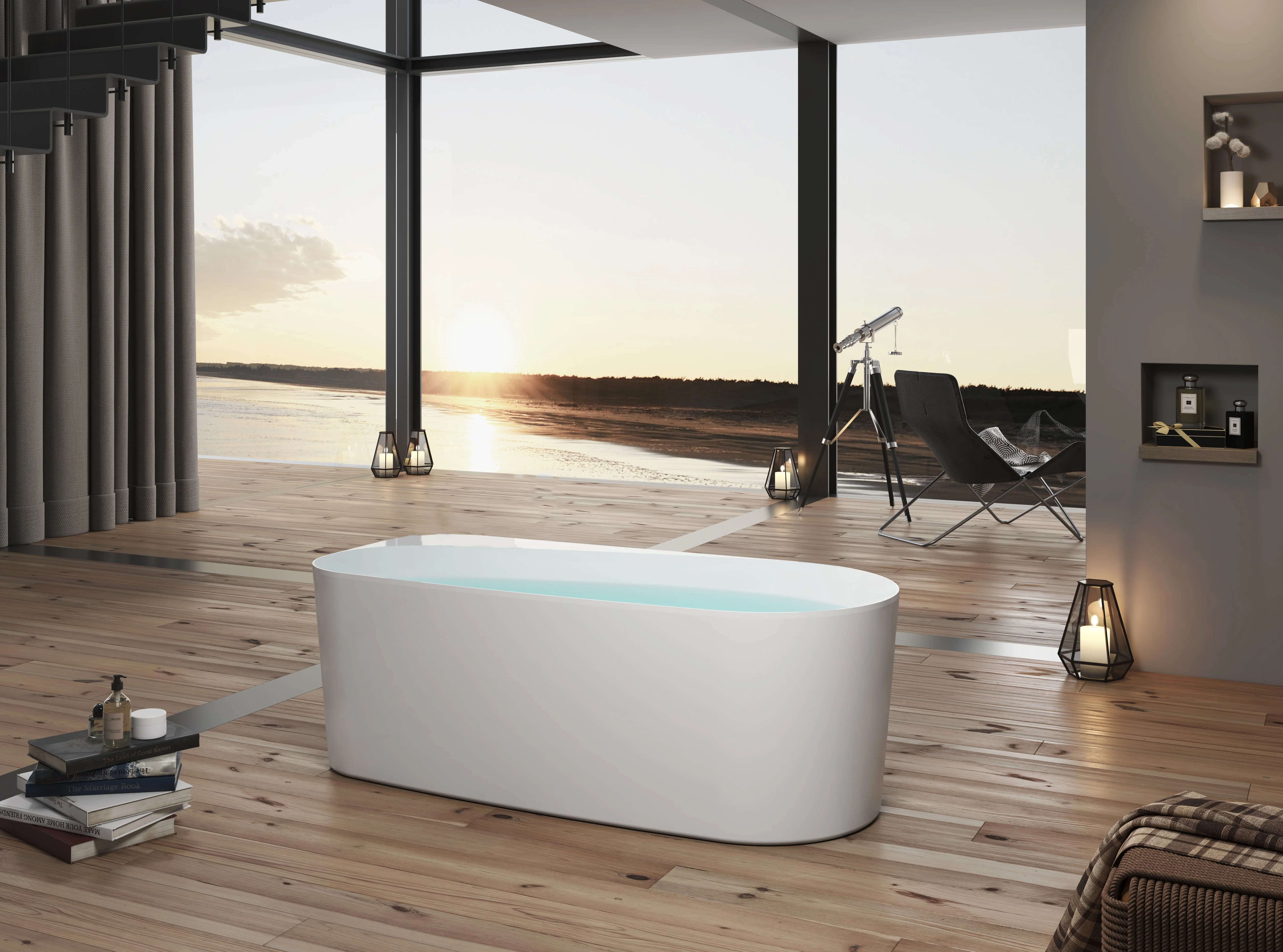 Приобрести отдельностоящая ванна allen brau priority 170x80 2.31001.20