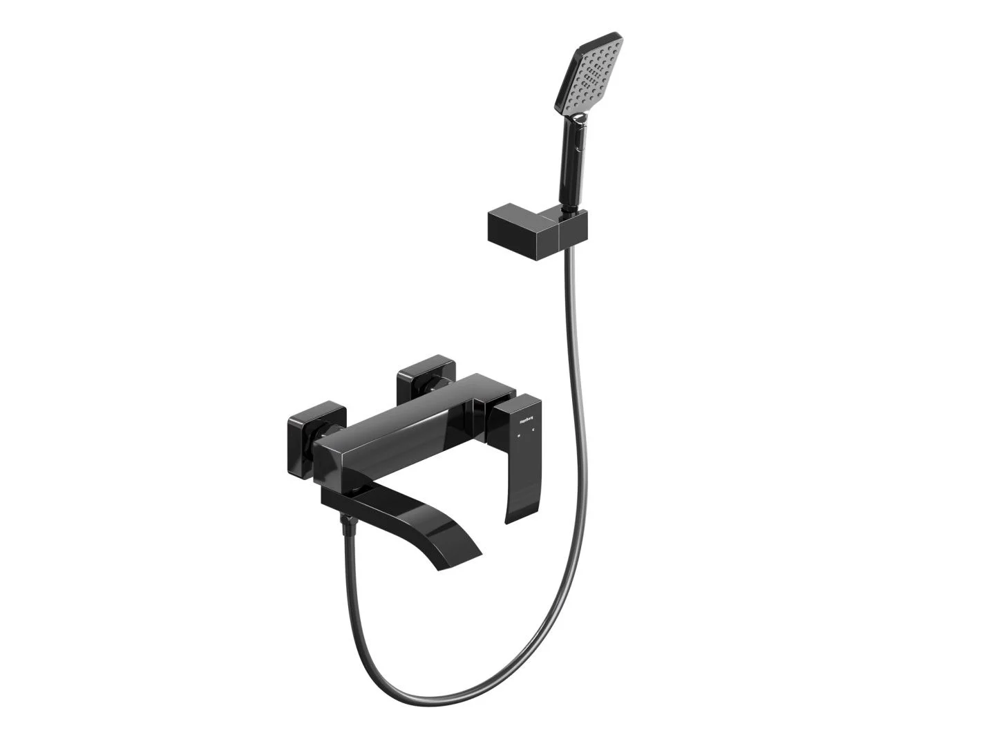 Приобрести hayzburg смеситель для ванны, черный хром hb-3009bch