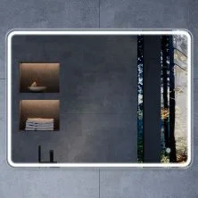 Vincea Зеркало 100х80 см, с led подсветкой, сенсор, диммер VLM-3VC100