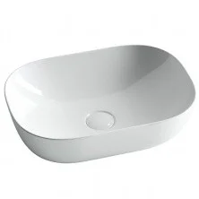 Azario Раковина накладная 46,5х37,5см, белая AZ-2185