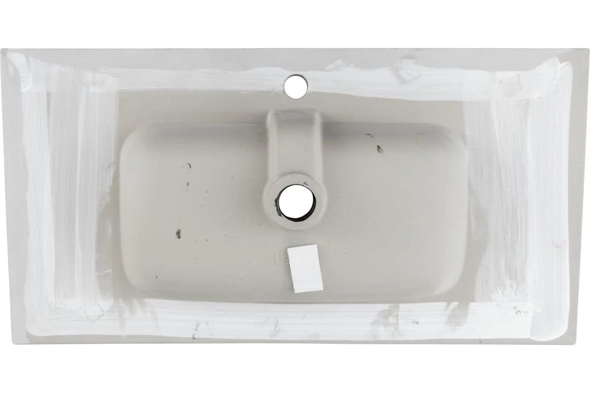 Приобрести aquanet раковина flat 90х46 см, черная матовая