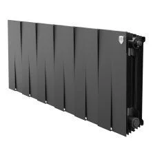 Royal Thermo Радиатор биметаллический Pianoforte 300 /Noir Sable ( черный графит ) - 12 секц.