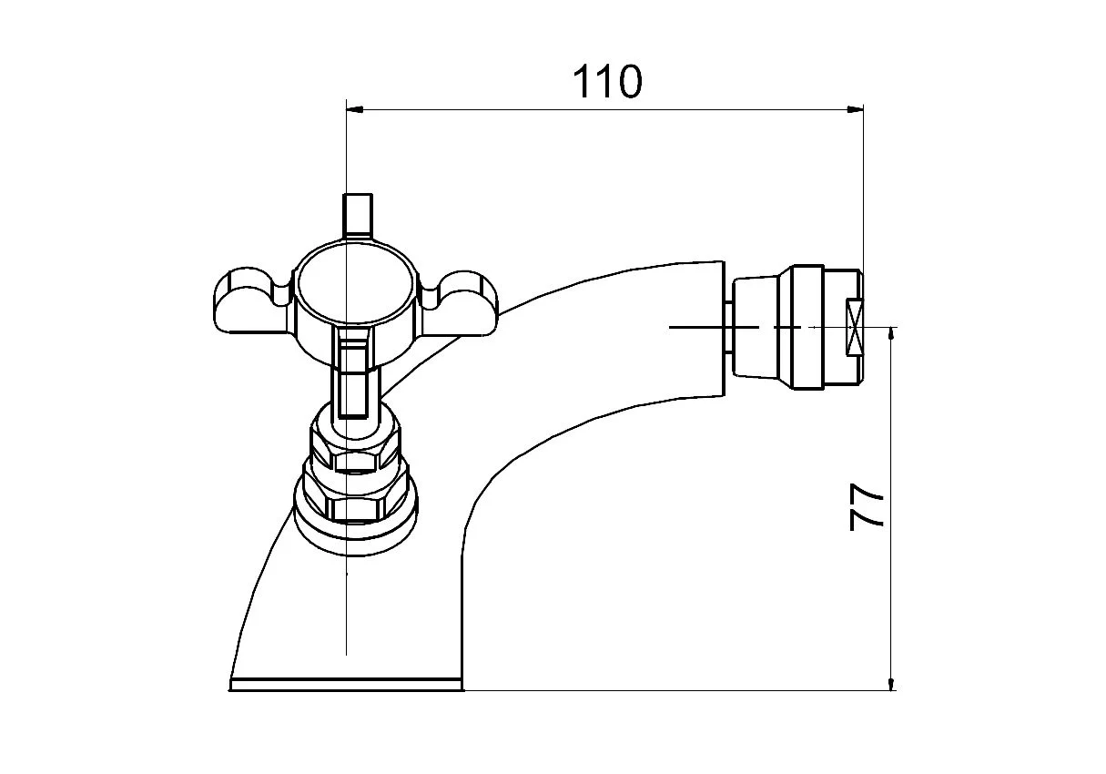 Приобрести смеситель для биде imprese cuthna, 40280 stribro