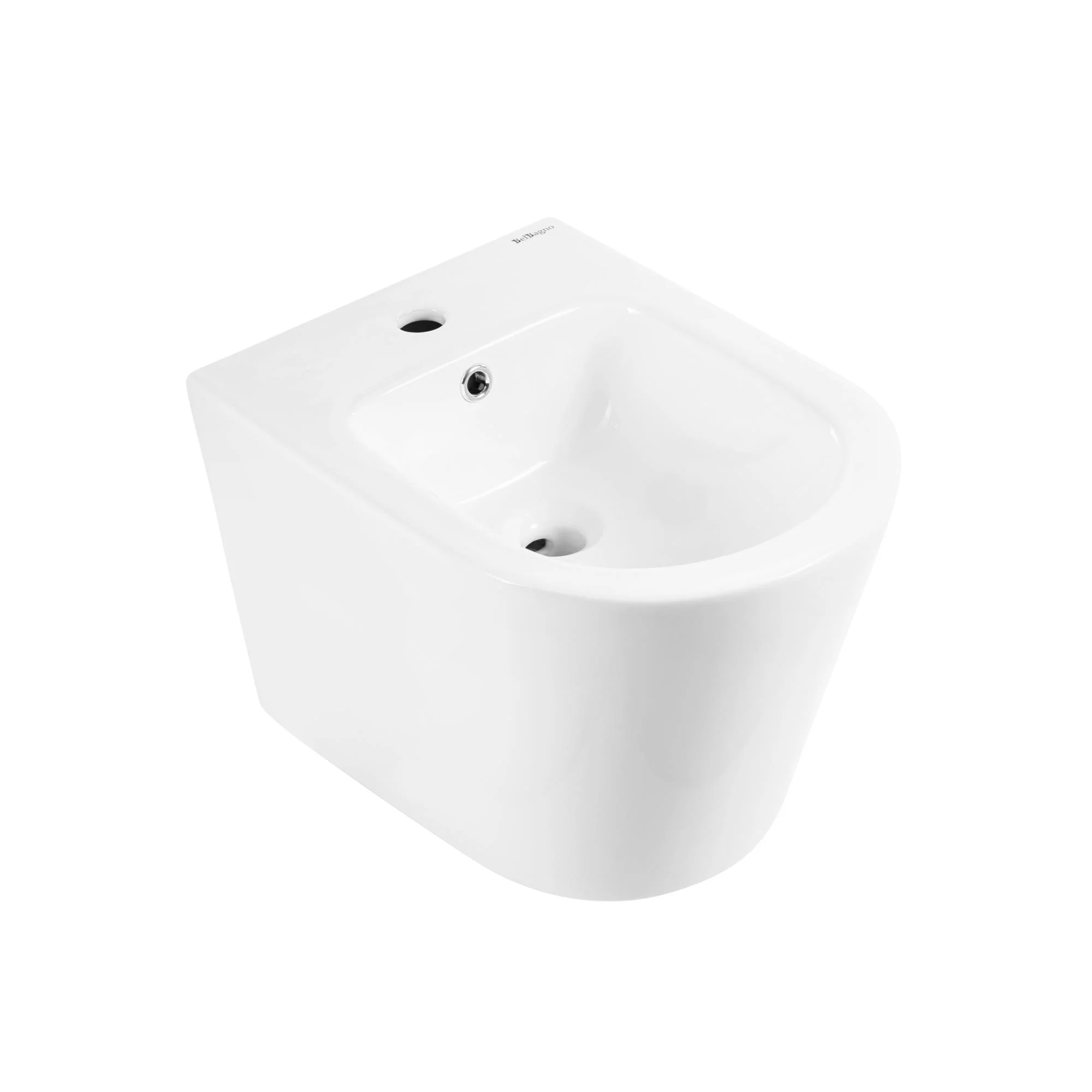Приобрести belbagno биде подвесное flay-r, белое bb053bh