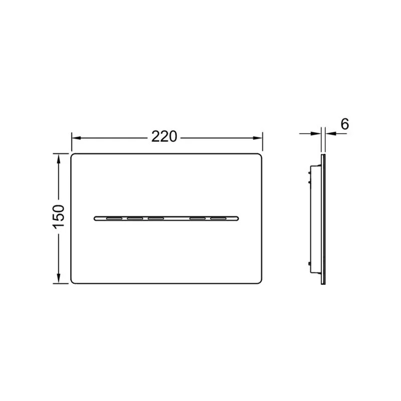 Приобрести tece кнопка смыва solid для инсталляции, бесконтактная 12 v, белый матовый 9240453
