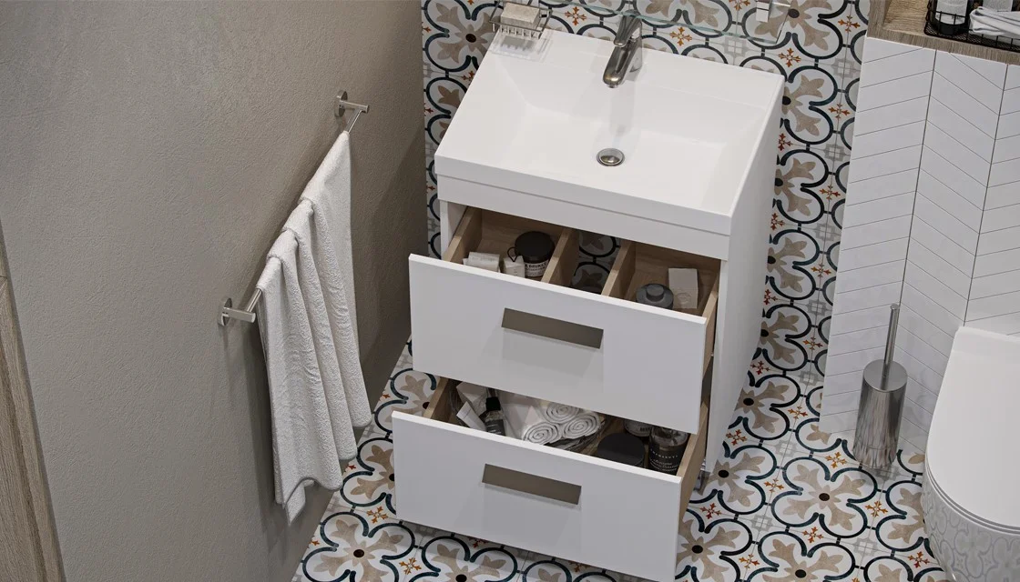 Приобрести тумба напольная с раковиной velvex orlando 60 см белый/матовый tnorl.60-211