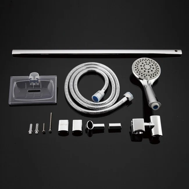 Приобрести gappo душевой гарнитур g8005 с полкой, хром 88613