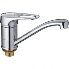 HAIBA Смеситель для кухни 111 мм, хром HB-4504-2