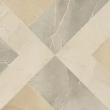 Плитка напольная Coliseumgres Capri, вставка Лидо 45х45см, шлифованный, реттифицированная