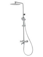 Душевая система с термостатом WONZON & WOGHAND STICK, Хром (WW-88739903-CR)