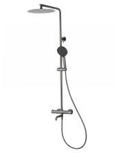 Душевая система с термостатом WONZON & WOGHAND STICK, Темный графит (WW-88739903-BGM)