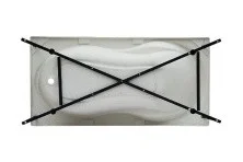 Aquanet Каркас для акриловой ванны, сварной Grenada 170x80 см