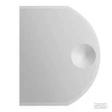 CEZARES Зеркало 60х80 см, с увиличением, LED подсветкой, антизапатеватель 45029