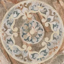 Панно напольное Kerranova Genesis 1200x1200 мм, SR, коричневый