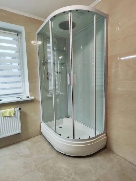 Приобрести frank душевая кабина f412/1l white средний поддон, левосторонняя