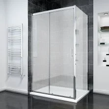 Veconi Душевое ограждение Rovigo 90х130 см, хром, структурированное RV055-13090-02-C8