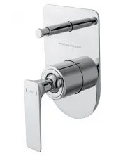 Смеситель для душа встраиваемый WONZON & WOGHAND SHARK, Хром (WW-483700-CR)