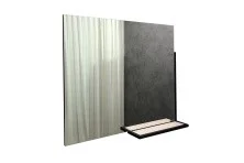 Сomforty Зеркало "Дюссельдорф-90", белое