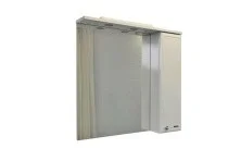 Сomforty Зеркало-шкаф "Сочи-85" белый глянец