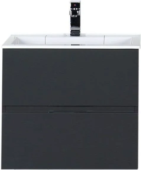 Приобрести aquanet тумба с раковиной алвита 60 см, серый антрацит