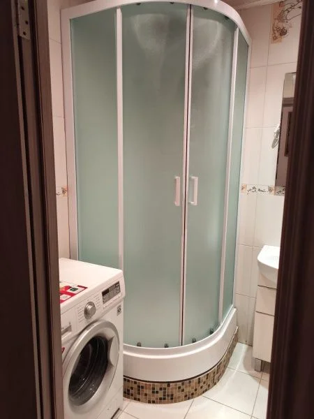 Приобрести frank душевая кабина f420 white, низкий поддон, полукруглая