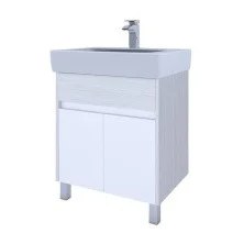 Тумба Акватон Верди 60 напольная, белый /ясень