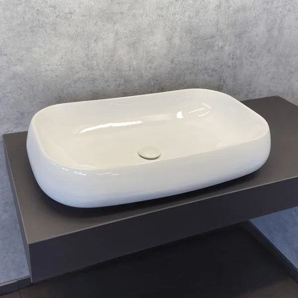 Приобрести comforty раковина 78101 71х41 см, белая