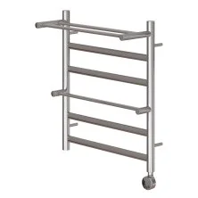 Полотенцесушитель электрический Point 500х600 Артемида П4 с двумя полками, хром PN14156PE