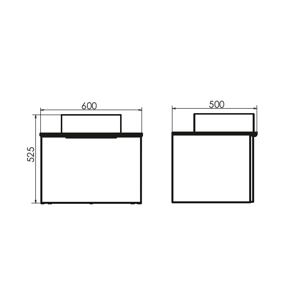 Приобрести сomforty тумба со столешницей и раковиной "портленд-60" дуб шоколадно-коричневый