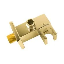 Vincea Шланговое подсоединение с держателем душевой лейки, брашированное золото VSC-41BG