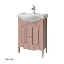 Caprigo Тумба с раковиной GENOVA 65 см, пудра