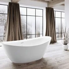 Vincea Отдельностоящая ванна 180х87 см, белая VBT-203