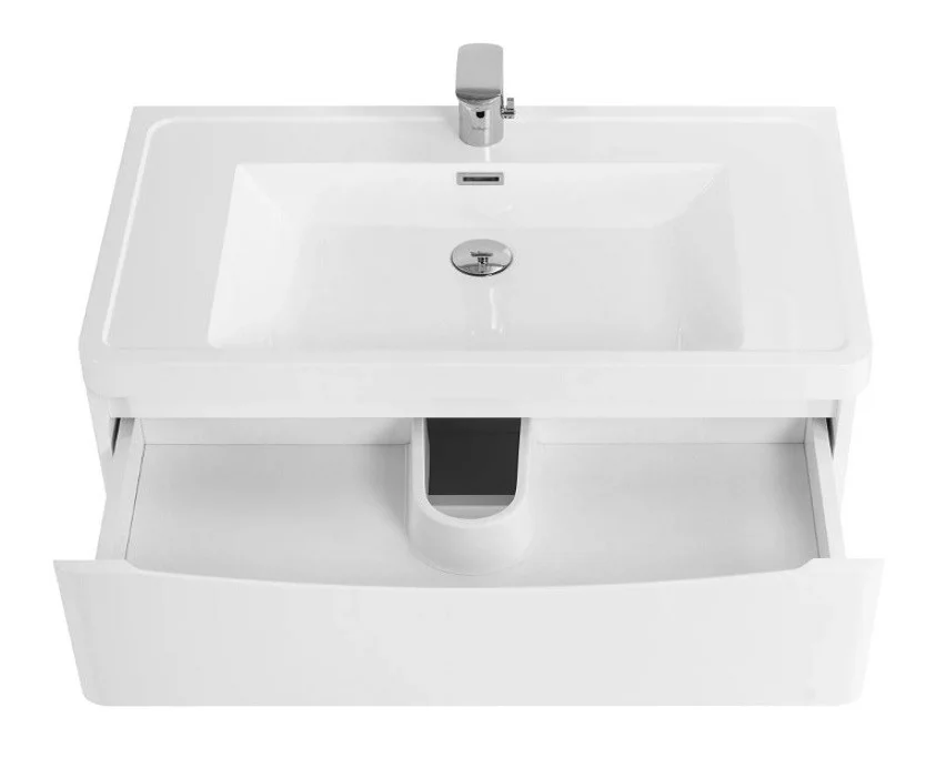 Приобрести тумба подвесная с раковиной belbagno ancona-n-900-2c-so-bl 90 см, белый