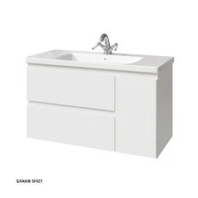 Caprigo Тумба с раковиной подвесная Forte 100 см, белая 36115R-SF027