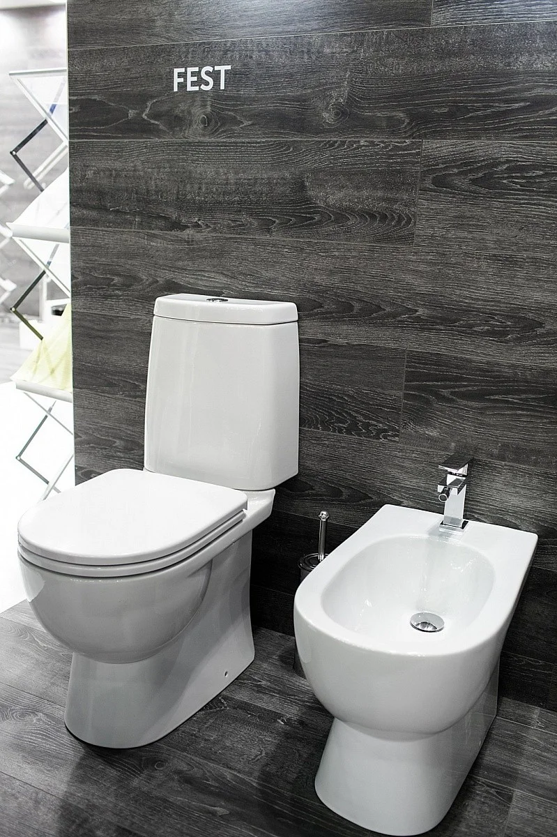 Приобрести sanita luxe fest унитаз-компакт с быстросъемным сидением микролифт