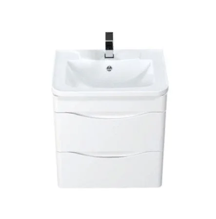 Приобрести mirsant тумба подвесная bravo 60 см с раковиной adel 60, ут000087294