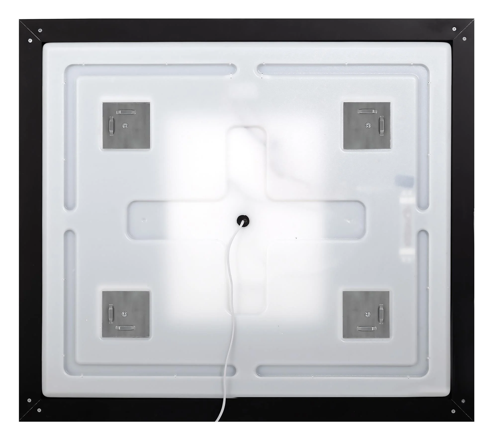 Приобрести belbagno зеркало 88,5х78,5 см spc-kraft-885-785-tch-warm-nero