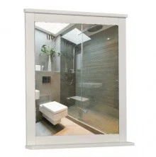 Зеркало Акватон Леон 65 см , белый дуб 1A187102LBPS0