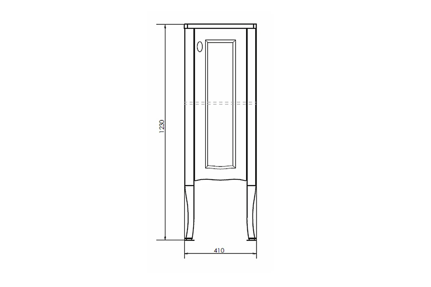Приобрести сomforty комод "павия-40" белый глянец