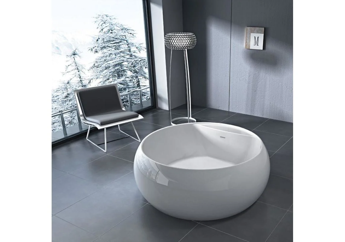 Приобрести ванна акриловая отдельностоящая belbagno 155х155 см, bb30-1550