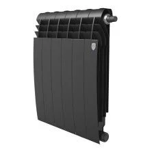 Royal Thermo Радиатор биметаллический BiLiner 500 /Noir Sable ( черный графит ) VR80 - 6 секц.